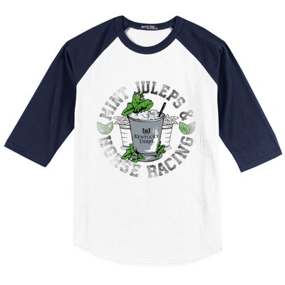 Officially Mint Juleps Vintage Baseball Sleeve Shirt