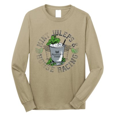 Officially Mint Juleps Vintage Long Sleeve Shirt