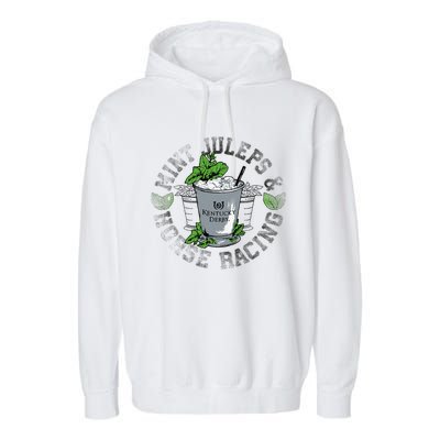 Officially Mint Juleps Vintage Garment-Dyed Fleece Hoodie