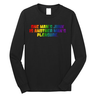 One ManS Junk Is Another ManS Pleasure Lgbt Rainbow Long Sleeve Shirt