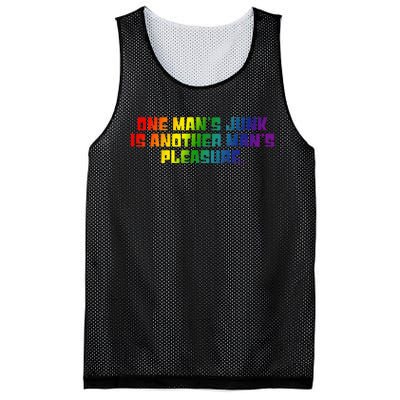 One ManS Junk Is Another ManS Pleasure Lgbt Rainbow Mesh Reversible Basketball Jersey Tank