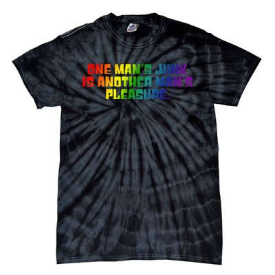 One ManS Junk Is Another ManS Pleasure Lgbt Rainbow Tie-Dye T-Shirt