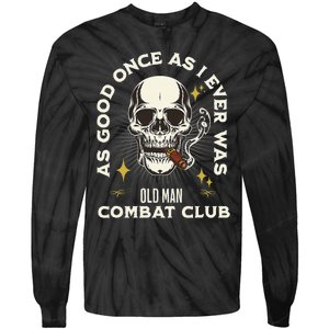 Old Man Jiu Jitsu Combat Club BJJ Martial Arts MMA Tie-Dye Long Sleeve Shirt