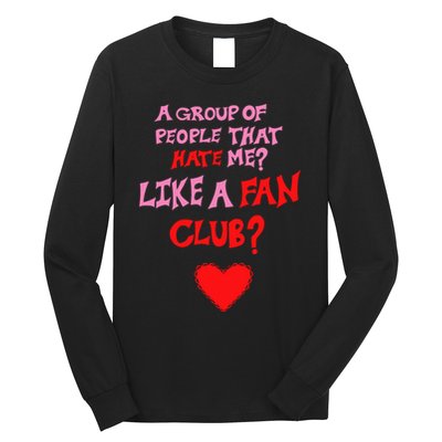 Oat Milk Lady Like A Fan Club Long Sleeve Shirt