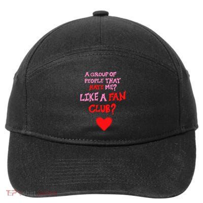 Oat Milk Lady Like A Fan Club 7-Panel Snapback Hat