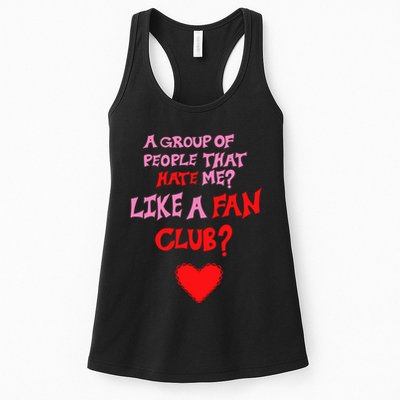 Oat Milk Lady Like A Fan Club Womens Tank Top