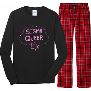 Oat Milk Lady Sigma Queer Wolf Long Sleeve Pajama Set