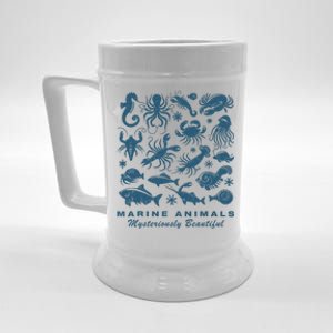 Ocean Marine Life Collection Sea Life Lover Beer Stein