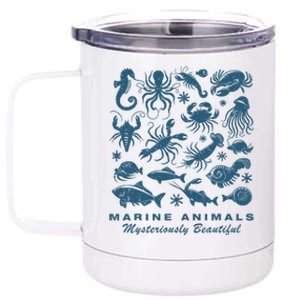 Ocean Marine Life Collection Sea Life Lover 12 oz Stainless Steel Tumbler Cup