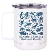 Ocean Marine Life Collection Sea Life Lover 12 oz Stainless Steel Tumbler Cup