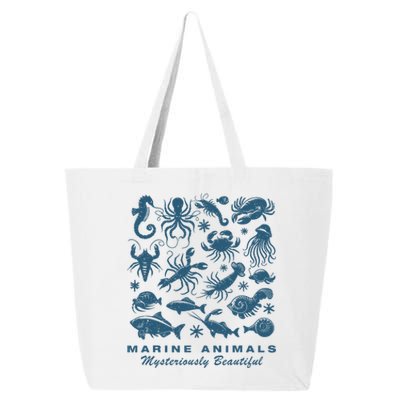 Ocean Marine Life Collection Sea Life Lover 25L Jumbo Tote