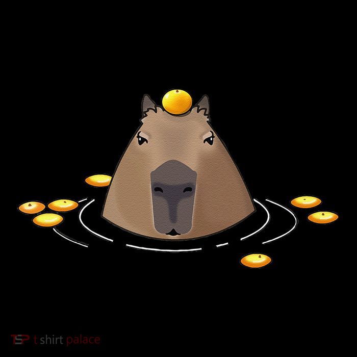 Oranges Meme Lover Capybara 16 in Basic Backpack