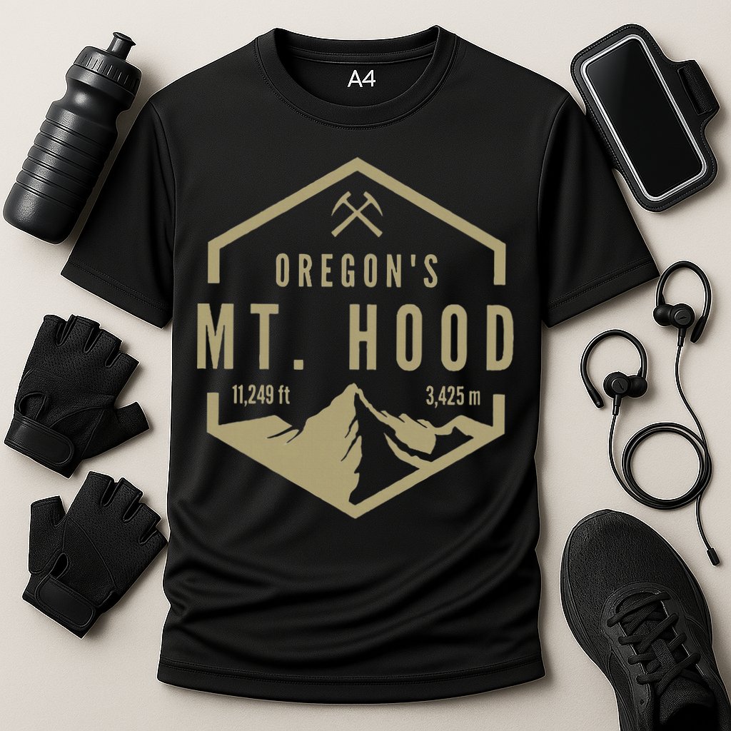 Oregon Mountain Mt. Hood Cooling Performance Crew T-Shirt