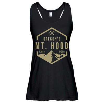 Oregon Mountain Mt. Hood Ladies Essential Flowy Tank