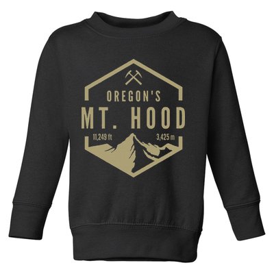 Oregon Mountain Mt. Hood Toddler Sweatshirt