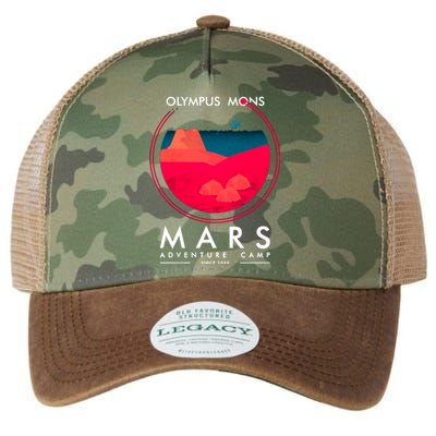 Olympus Mons Mars Adventure Camp Legacy Tie Dye Trucker Hat