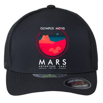 Olympus Mons Mars Adventure Camp Flexfit Unipanel Trucker Cap