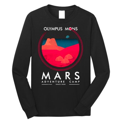 Olympus Mons Mars Adventure Camp Long Sleeve Shirt