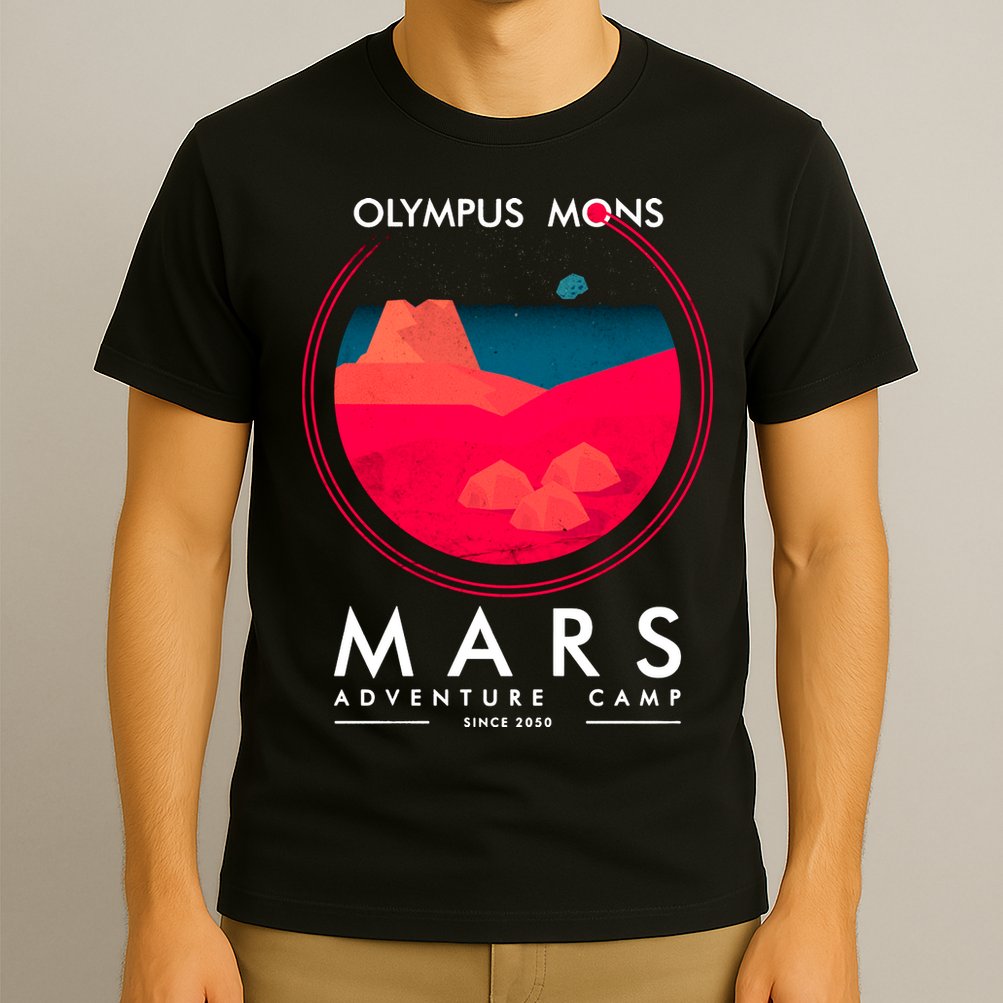 Olympus Mons Mars Adventure Camp T-Shirt