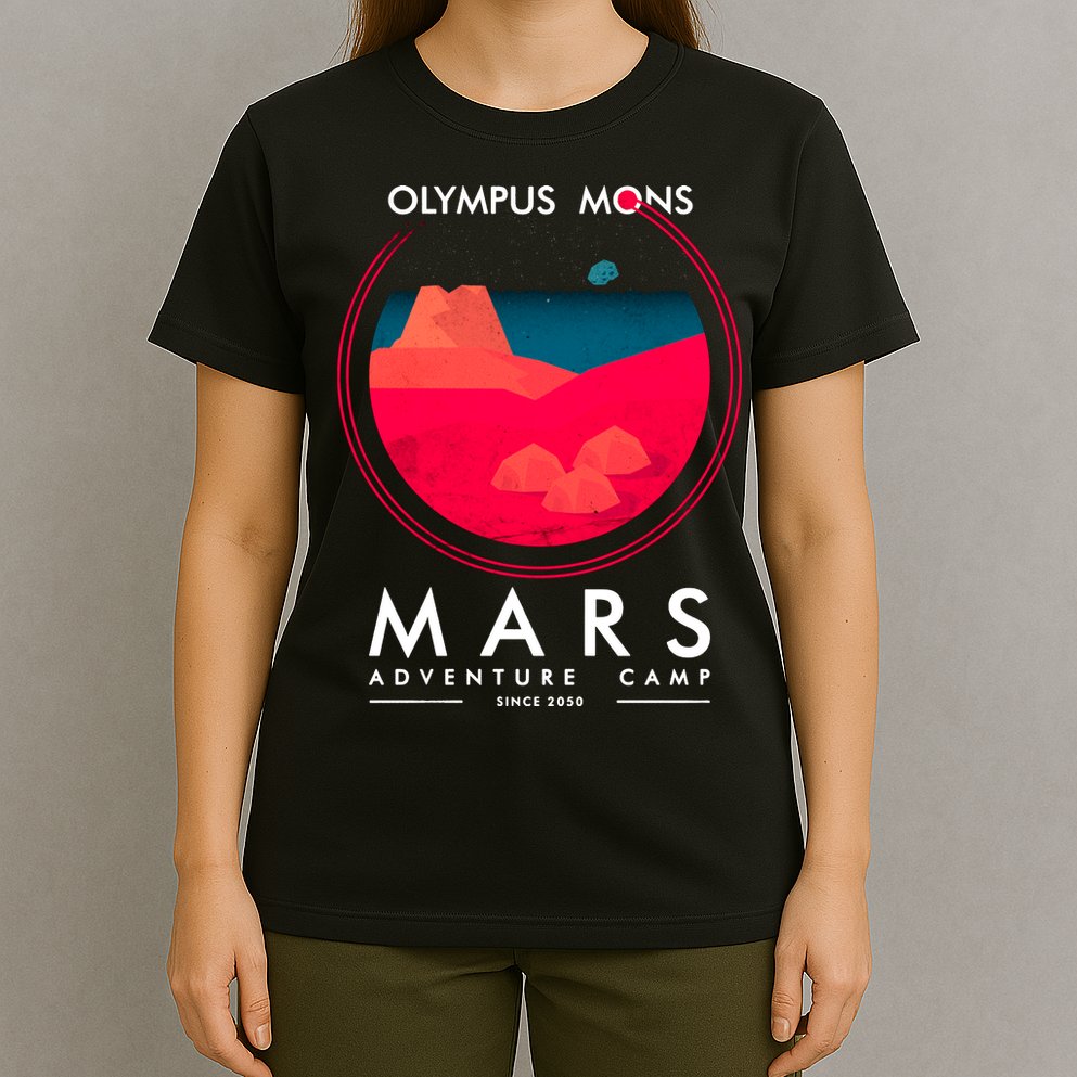 Olympus Mons Mars Adventure Camp T-Shirt