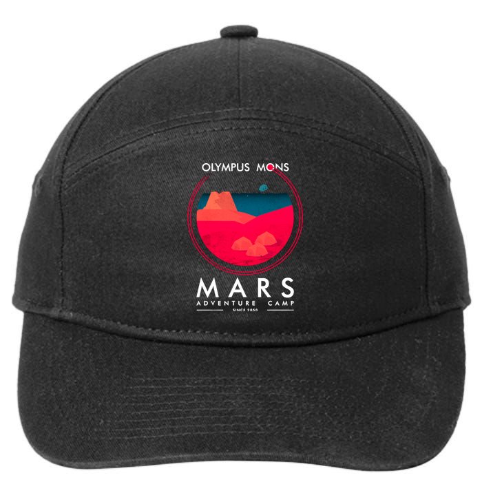 Olympus Mons Mars Adventure Camp 7-Panel Snapback Hat