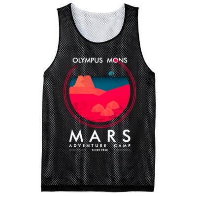 Olympus Mons Mars Adventure Camp Mesh Reversible Basketball Jersey Tank