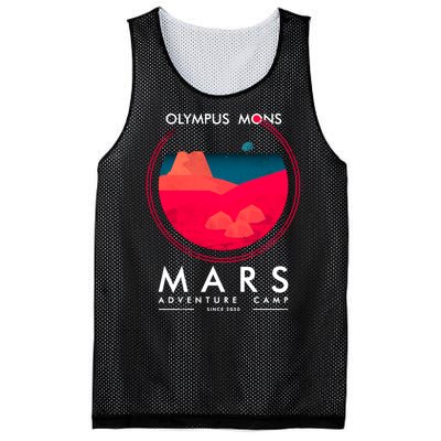 Olympus Mons Mars Adventure Camp Mesh Reversible Basketball Jersey Tank