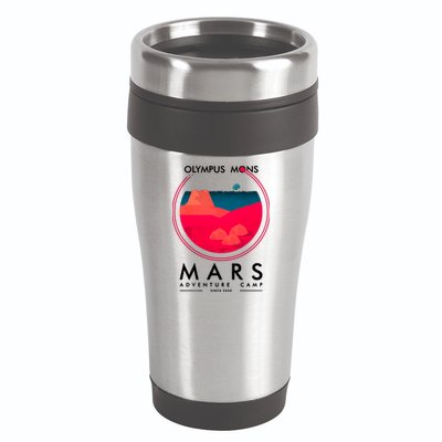 Olympus Mons Mars Adventure Camp 16oz Travel Tumbler