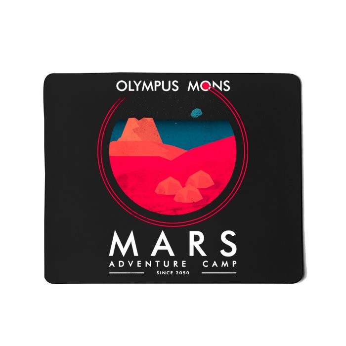 Olympus Mons Mars Adventure Camp Mousepad