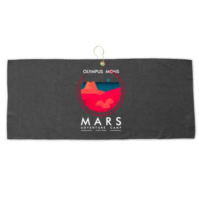 Olympus Mons Mars Adventure Camp Large Microfiber Waffle Golf Towel