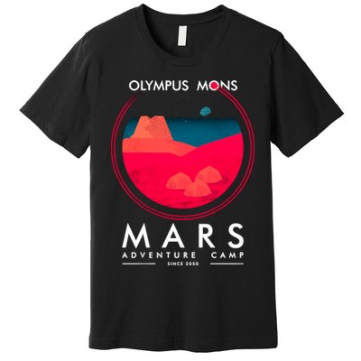 Olympus Mons Mars Adventure Camp Premium T-Shirt