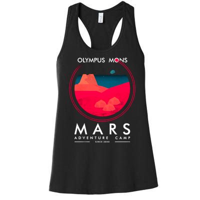 Olympus Mons Mars Adventure Camp Women's Racerback Tank