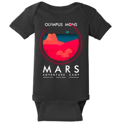 Olympus Mons Mars Adventure Camp Baby Bodysuit