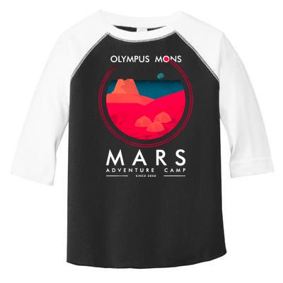 Olympus Mons Mars Adventure Camp Toddler Fine Jersey T-Shirt