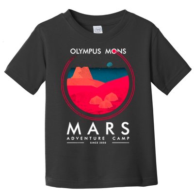 Olympus Mons Mars Adventure Camp Toddler T-Shirt