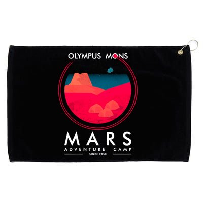 Olympus Mons Mars Adventure Camp Grommeted Golf Towel