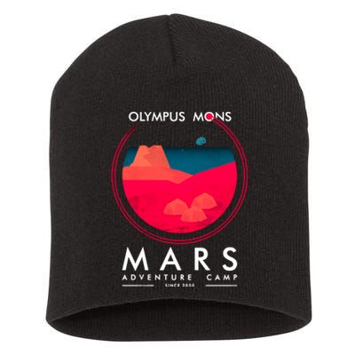 Olympus Mons Mars Adventure Camp Short Acrylic Beanie