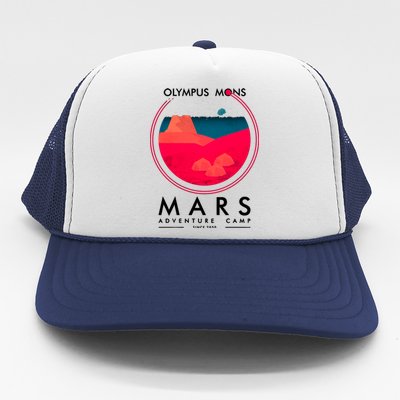 Olympus Mons Mars Adventure Camp Trucker Hat