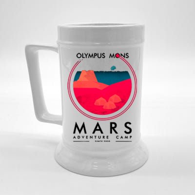 Olympus Mons Mars Adventure Camp Beer Stein