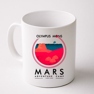 Olympus Mons Mars Adventure Camp Coffee Mug