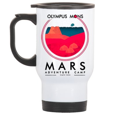 Olympus Mons Mars Adventure Camp Stainless Steel Travel Mug