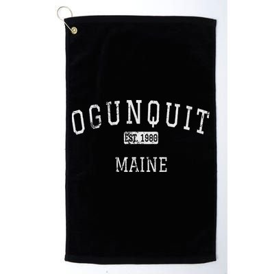 Ogunquit Maine Me Vintage Golf Towel