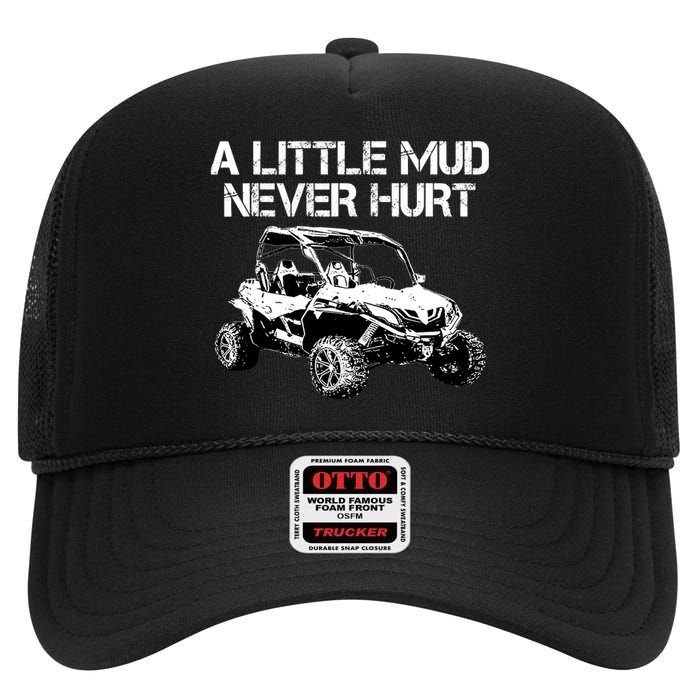 Original Mud Mode CF Moto gift SxS ATV Riding Mudding High Crown Mesh Back Trucker Hat