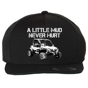 Original Mud Mode CF Moto gift SxS ATV Riding Mudding Wool Snapback Cap