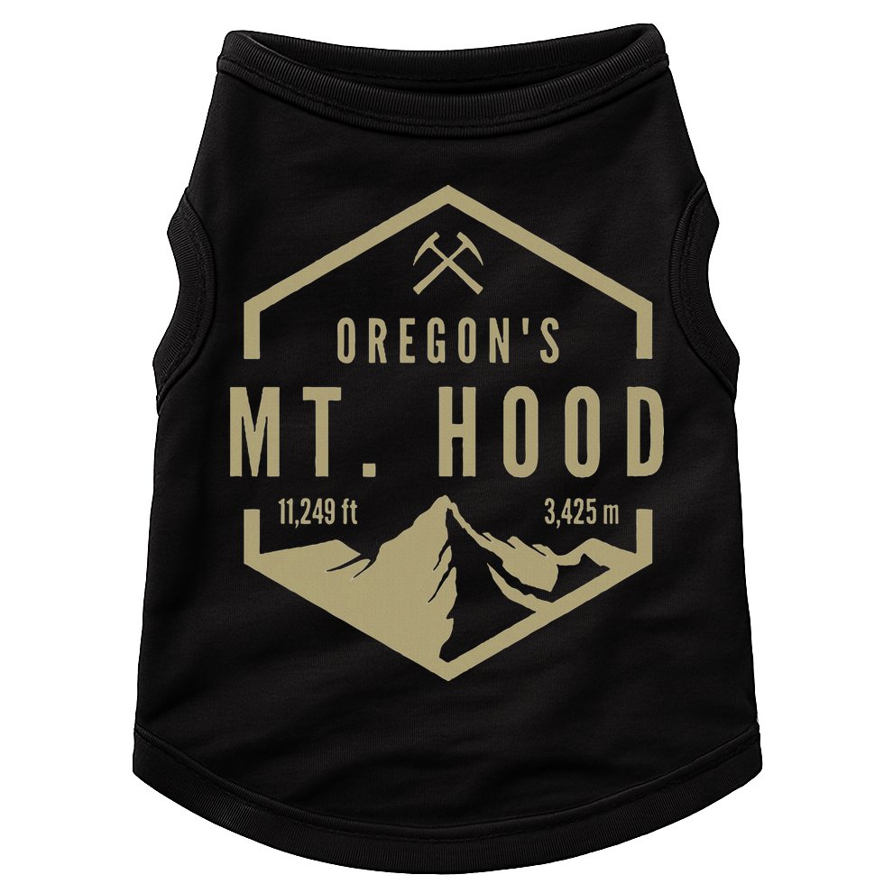 Oregon Mountain Mt. Hood Doggie Tank