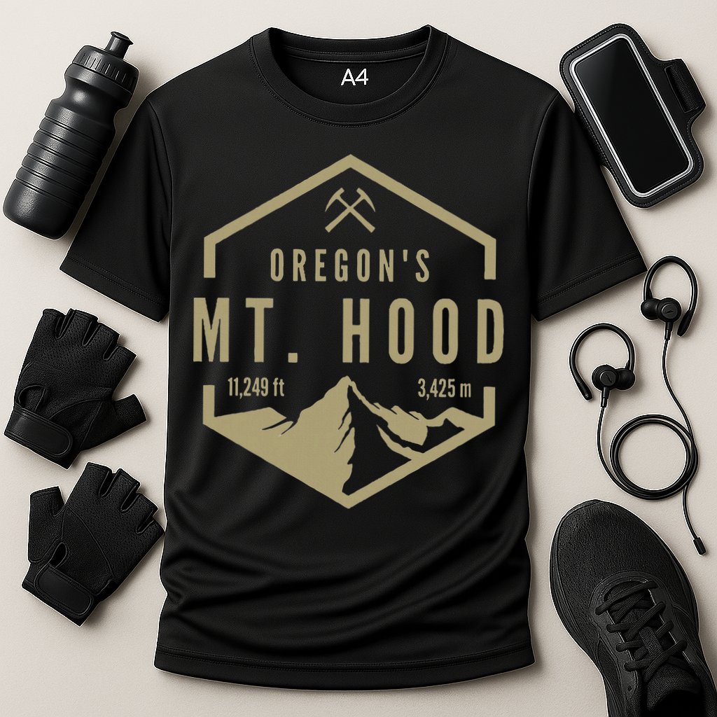 Oregon Mountain Mt. Hood Cooling Performance Crew T-Shirt