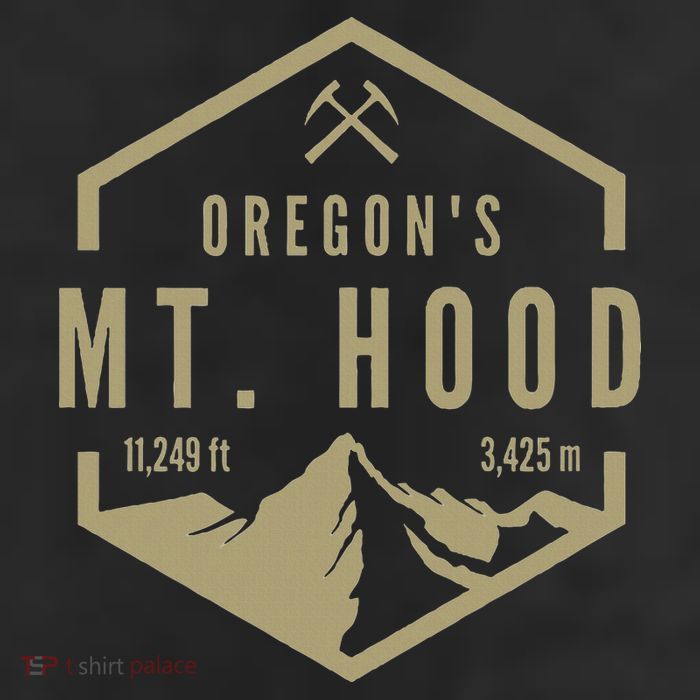 Oregon Mountain Mt. Hood 11oz C Handle Ceramic Mug