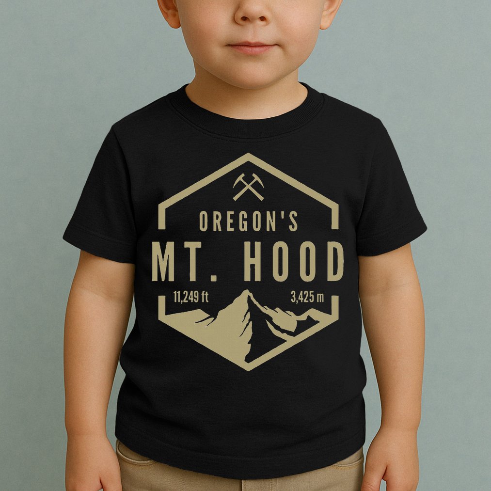 Oregon Mountain Mt. Hood Toddler T-Shirt