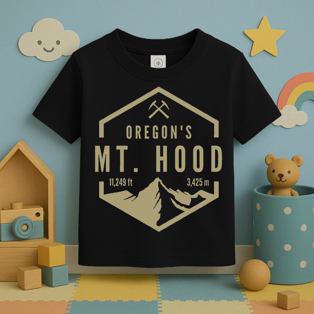 Oregon Mountain Mt. Hood Toddler T-Shirt