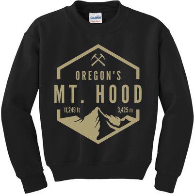 Oregon Mountain Mt. Hood Kids Sweatshirt